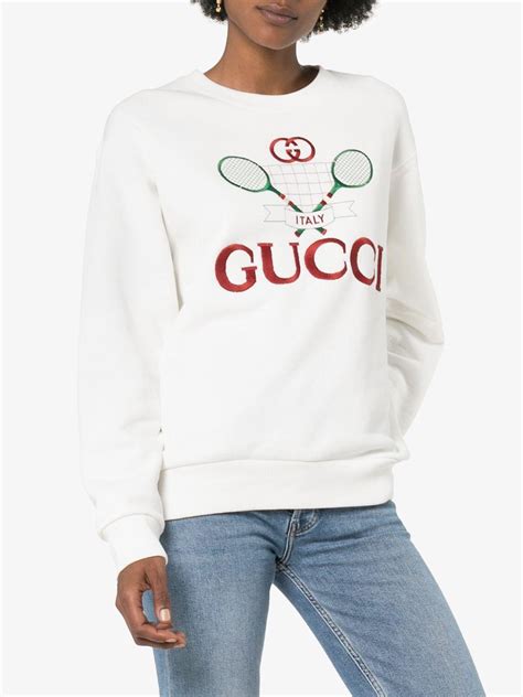 sweater gucci feminino|Gucci sweatshirt women's.